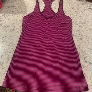 Striped Lululemon tank